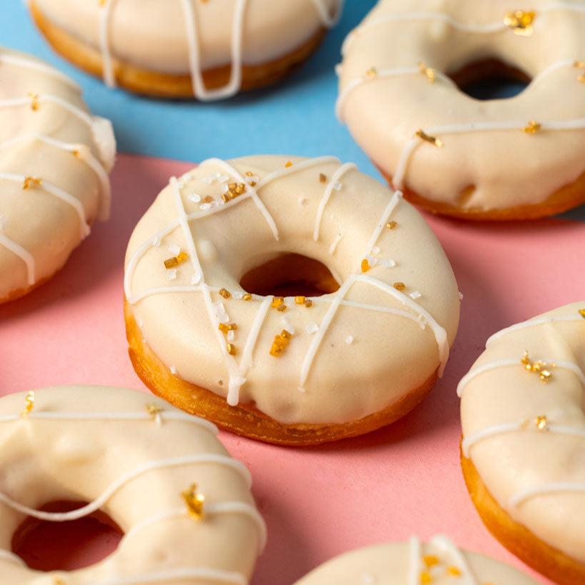 Box regalo di mini-donut di nozze (vegano)