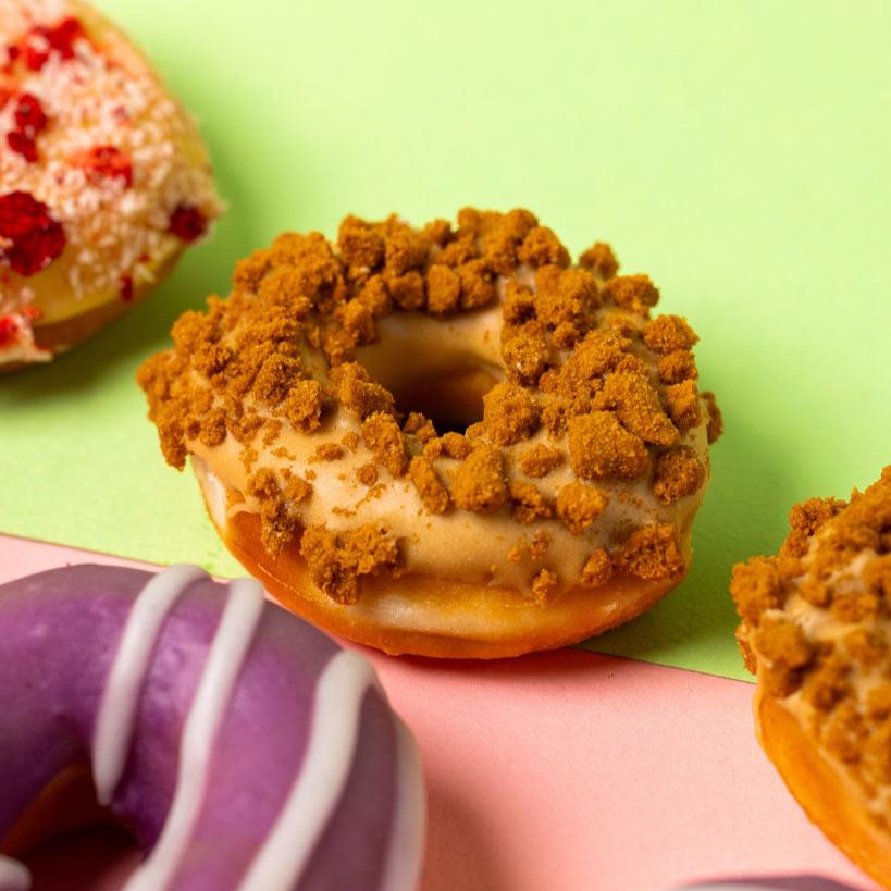 "Fruity Season" Mini-Donut Geschenkbox (vegan)