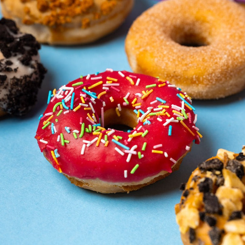 Caja de regalo de Mini-Donut de lujo (vegano)