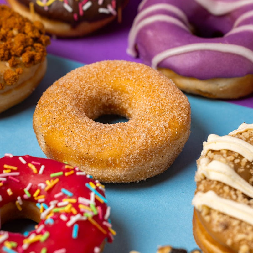 Caja de regalo de Mini-Donut de lujo (vegano)