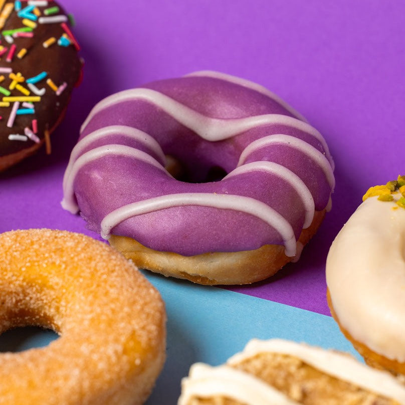 Caja de regalo de Mini-Donut de lujo (vegano)