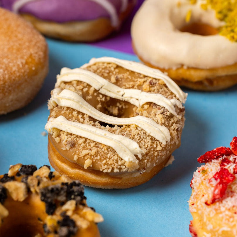 Caja de regalo de Mini-Donut de lujo (vegano)