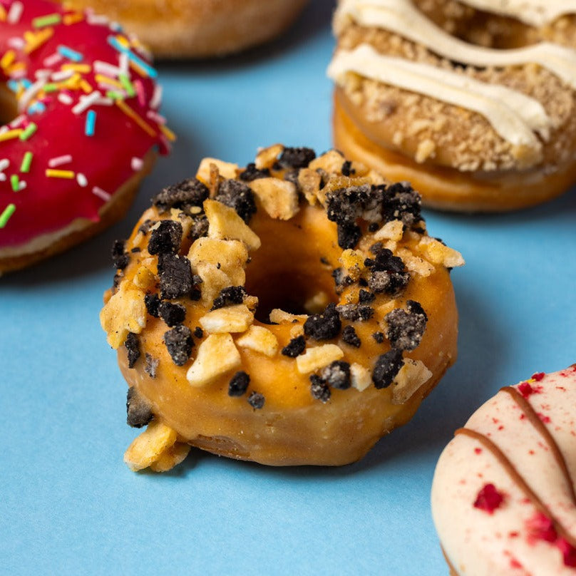 Caja de regalo de Mini-Donut de lujo (vegano)