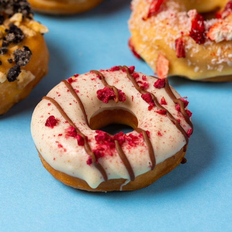 Caja de regalo de Mini-Donut de lujo (vegano)