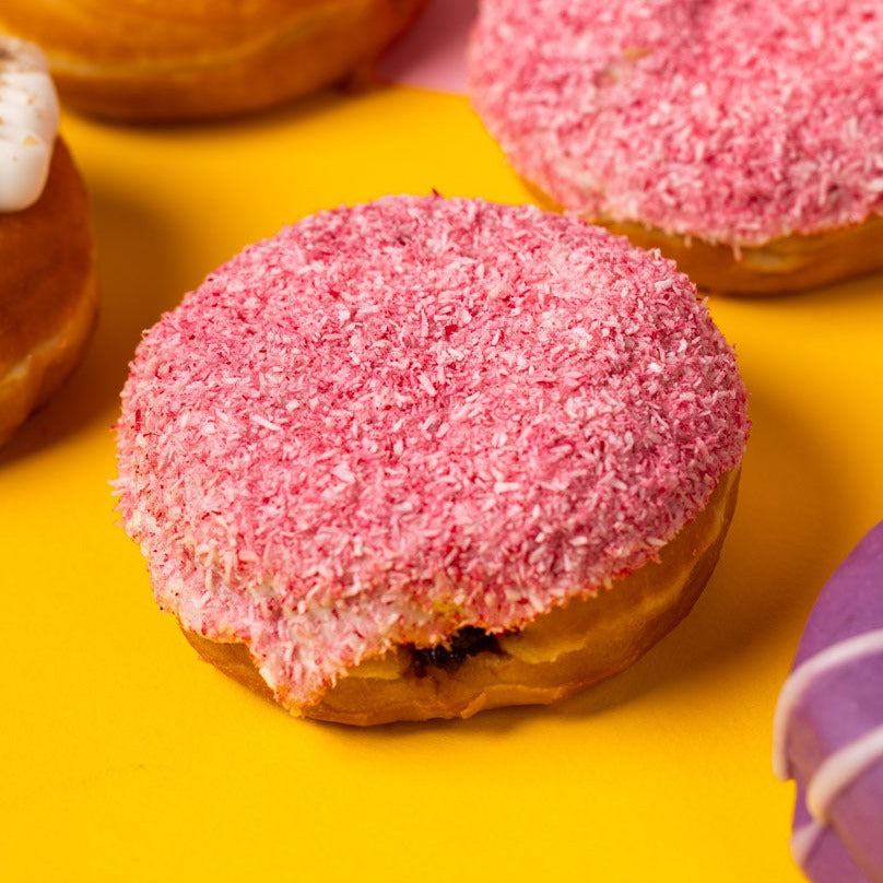 Caja de regalo de donas de tarta de queso vegano (VG)