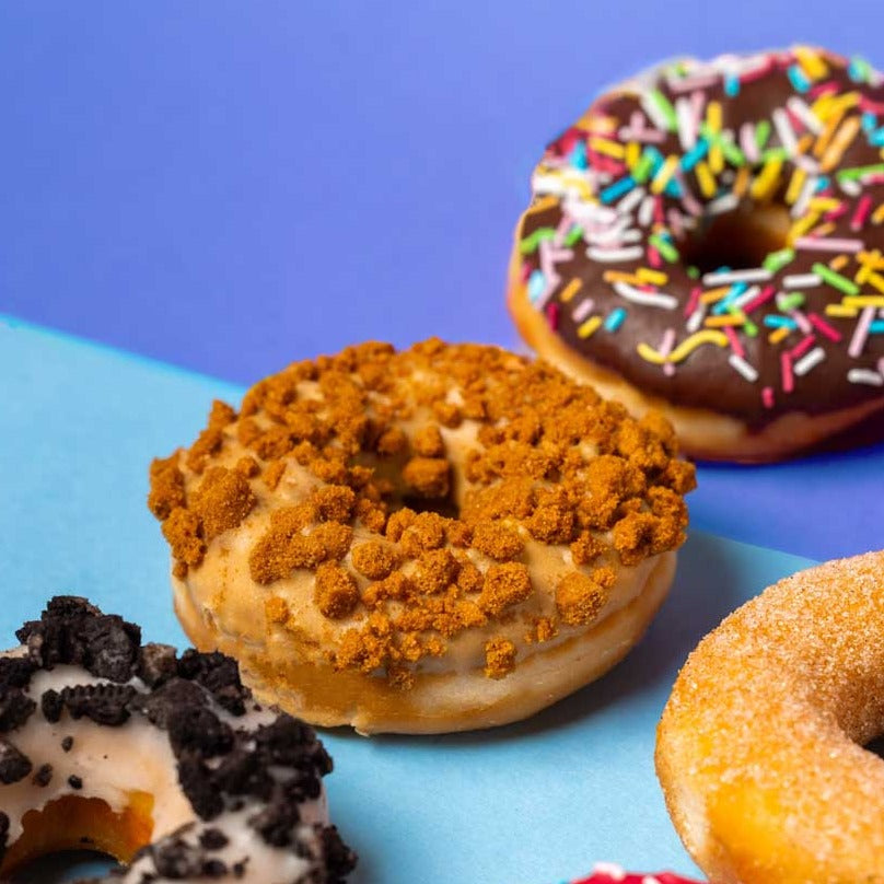 Caja de regalo de Mini-Donut de lujo (vegano)