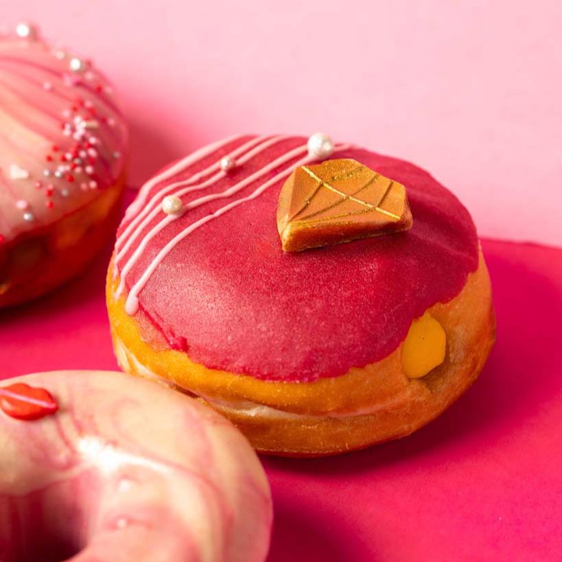 Donut regalo "Pink Party" (Vegan)