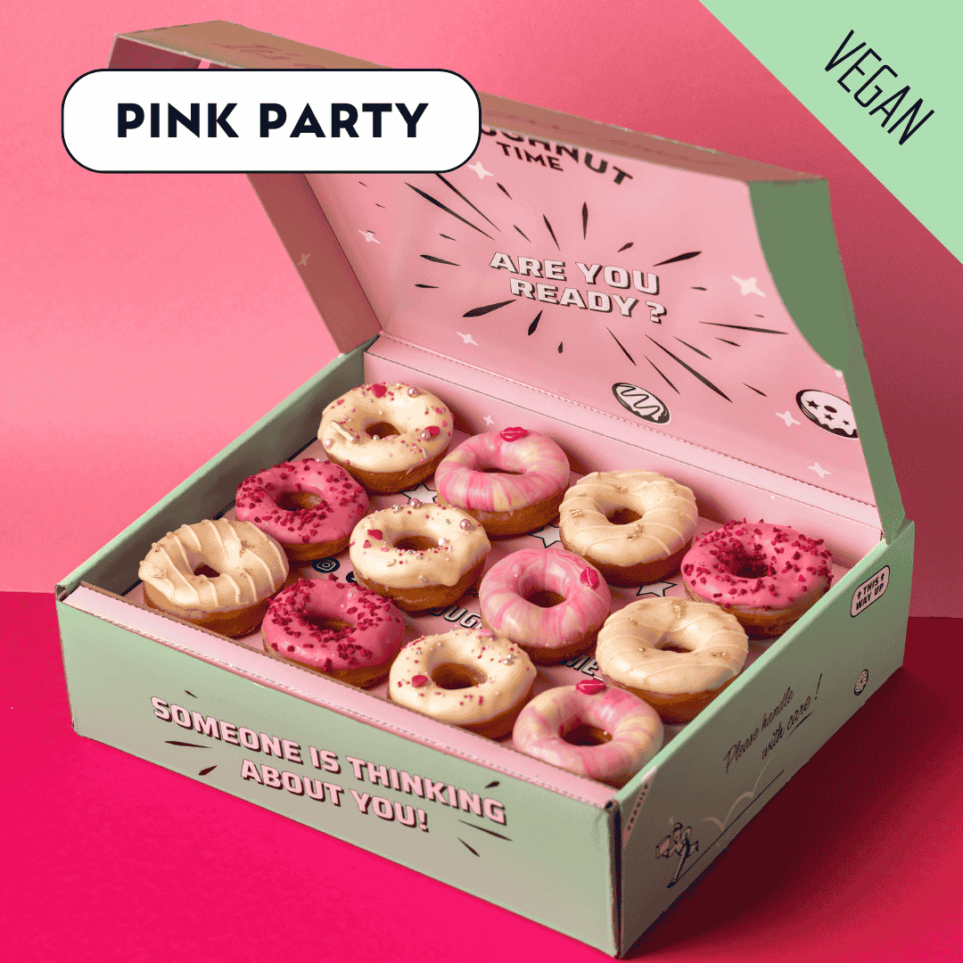 Mini-Donut party service gift box (96 pieces)