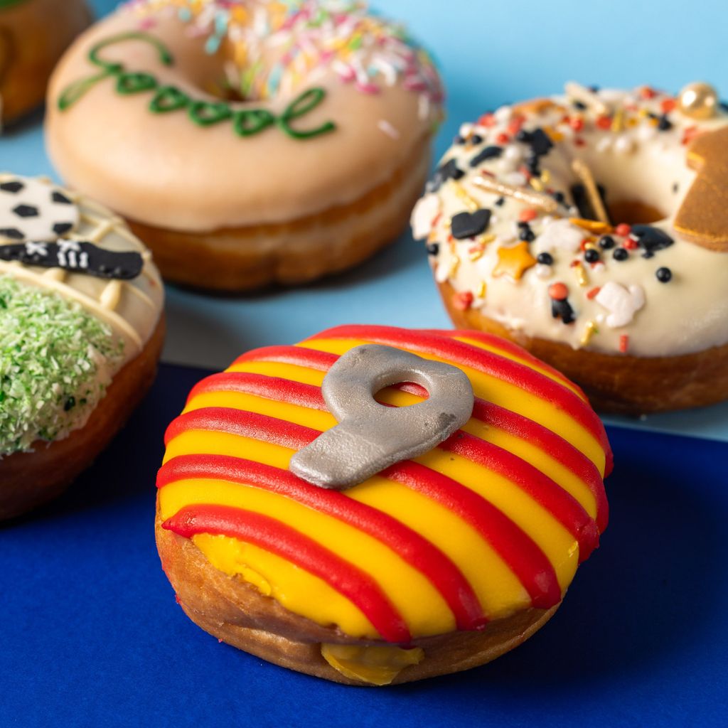 Donut regalo "Star Football" (Vegan)