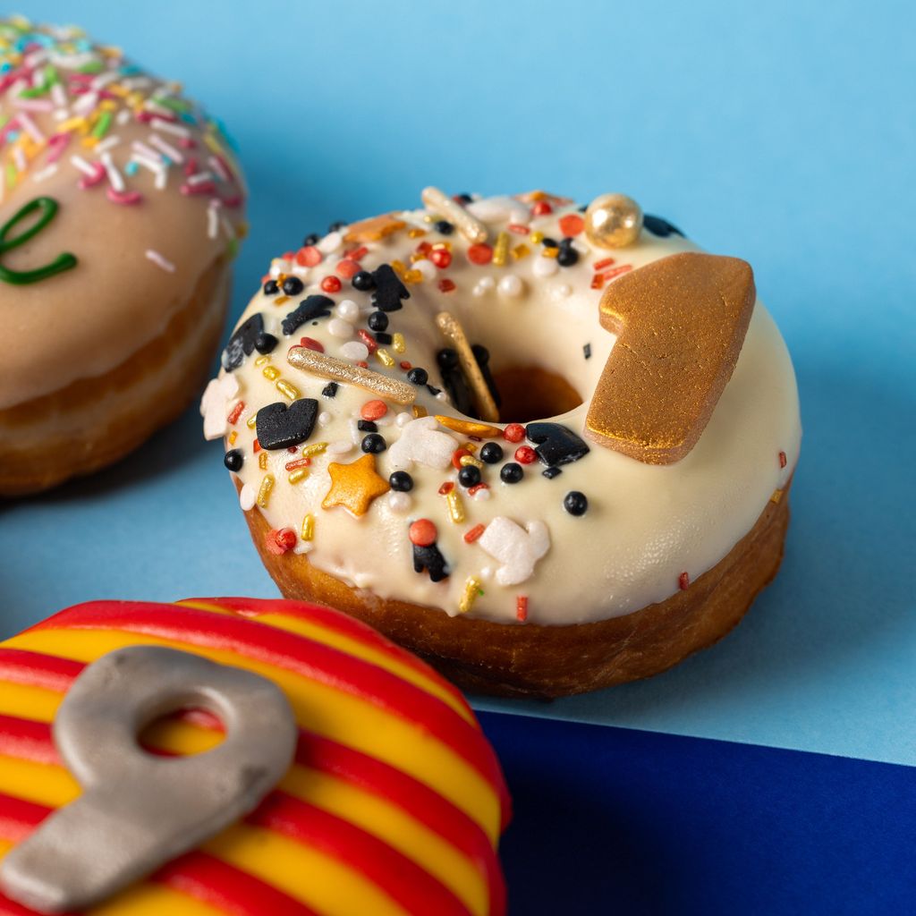 Donut regalo "Star Football" (Vegan)