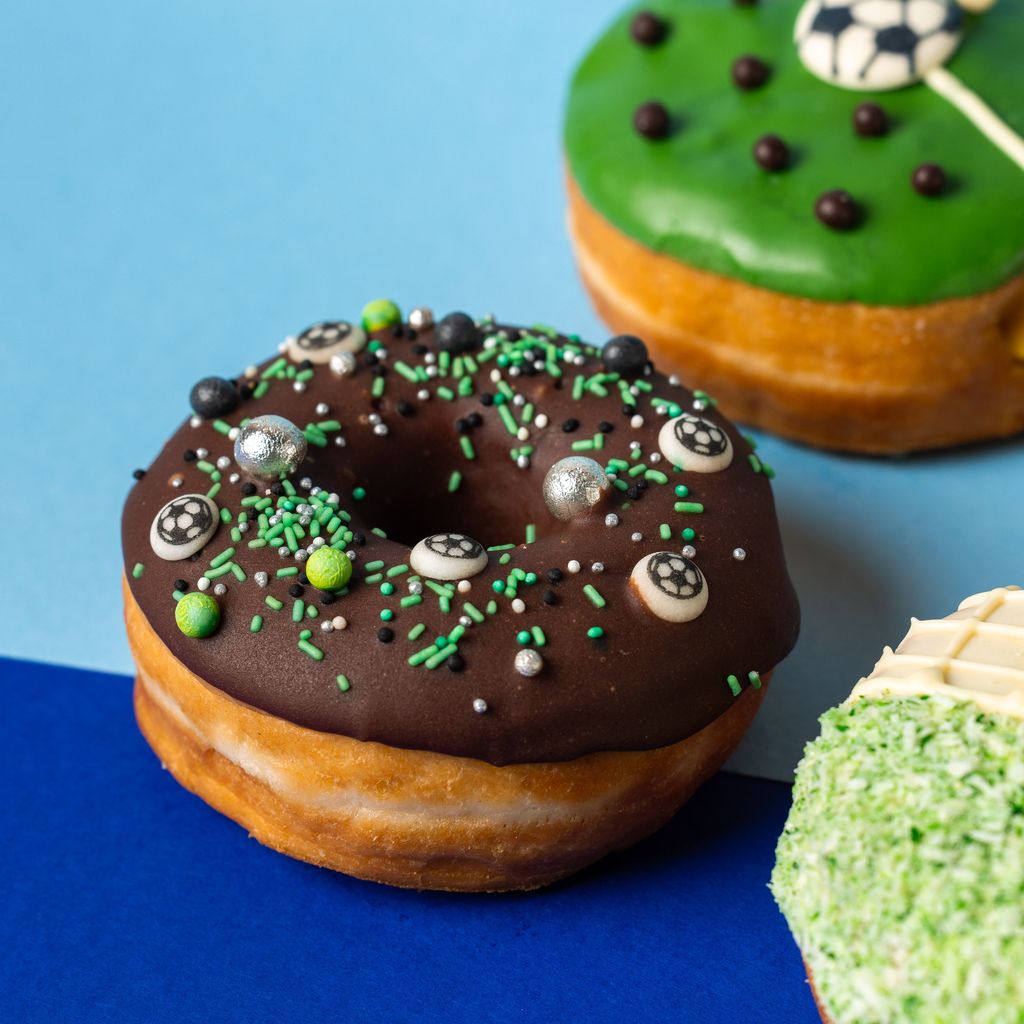 Donut regalo "Star Football" (Vegan)