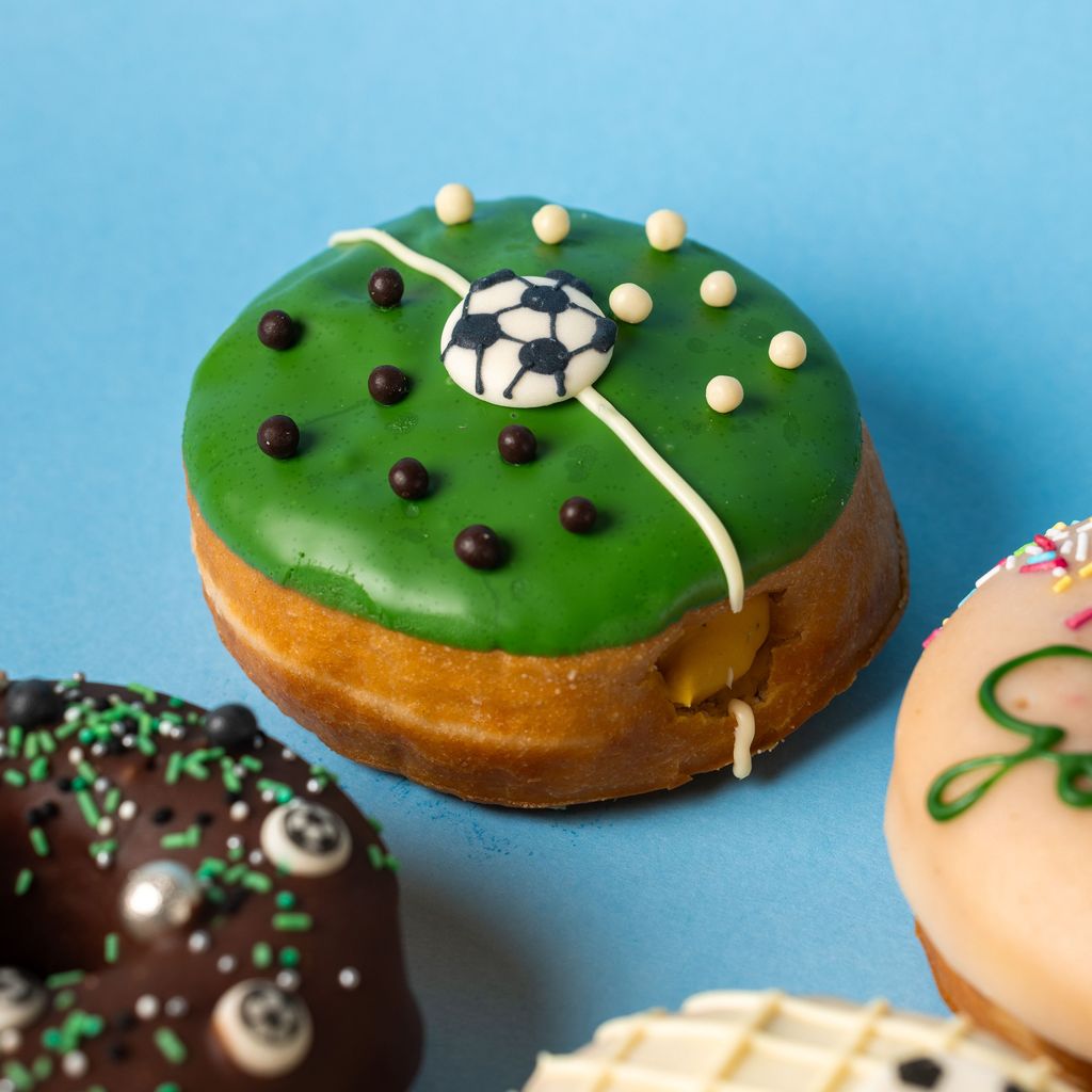 Donut regalo "Star Football" (Vegan)