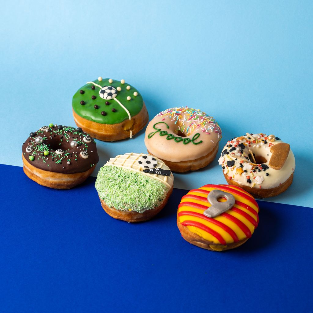 Donut regalo "Star Football" (Vegan)