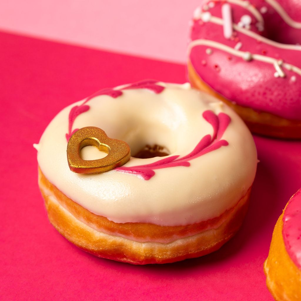 Donut regalo "Pink Party" (Vegan)