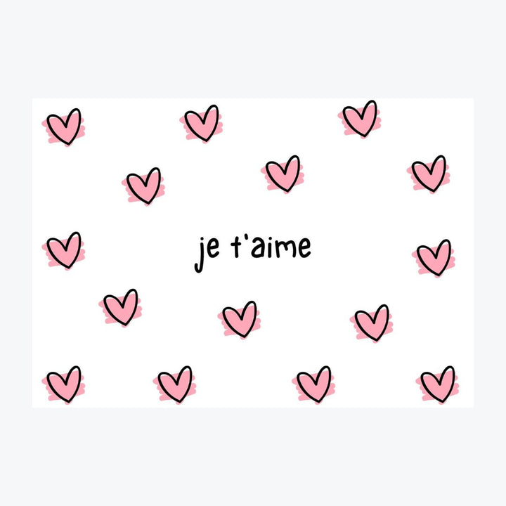 Card "Je T&