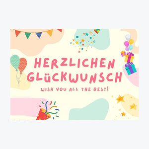 Card "Congratulations"