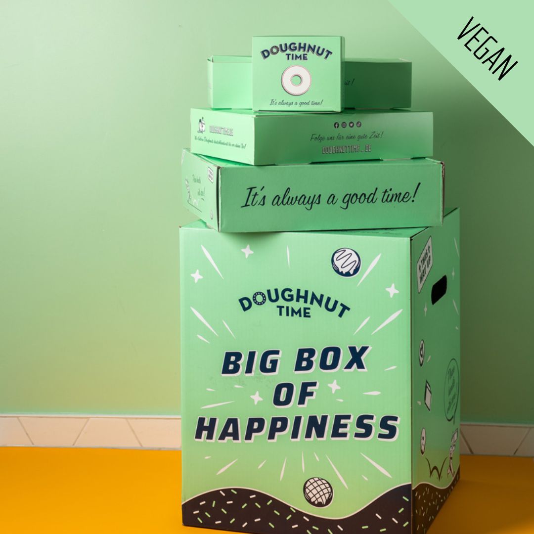 Vegan donut party box (24 pieces)