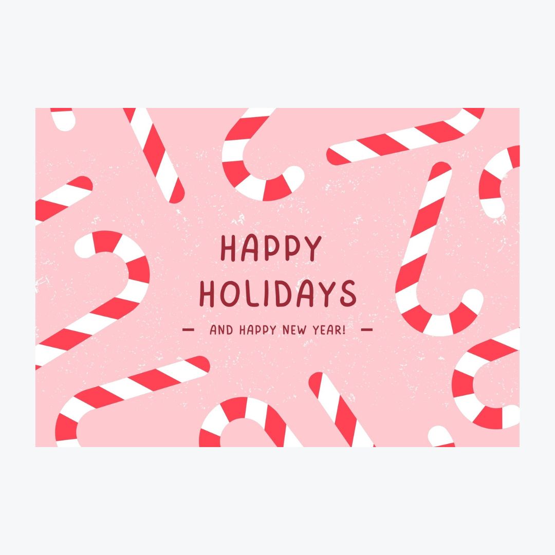 Carte "Joyeuses fêtes"