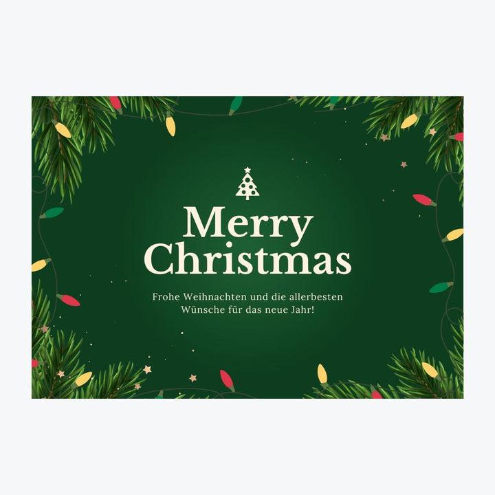 Card "Merry Christmas"