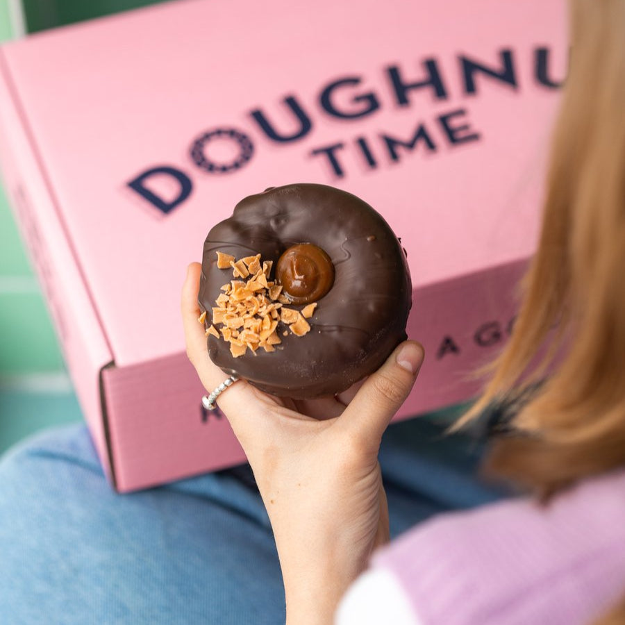 "Baked Chocoholics" boîte cadeau de beignets de gâteaux sans gluten