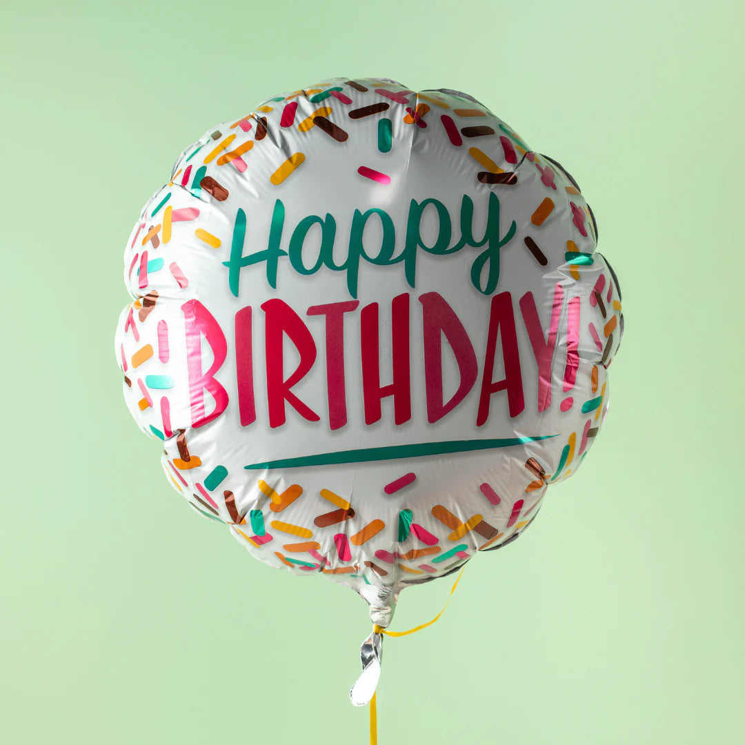 Happy Birthday foils balloon