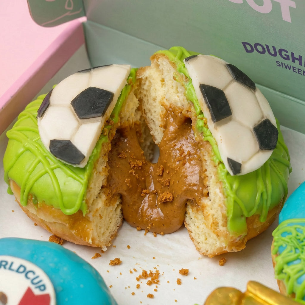 Football Special World Cup 26 vegan doughnut gift box