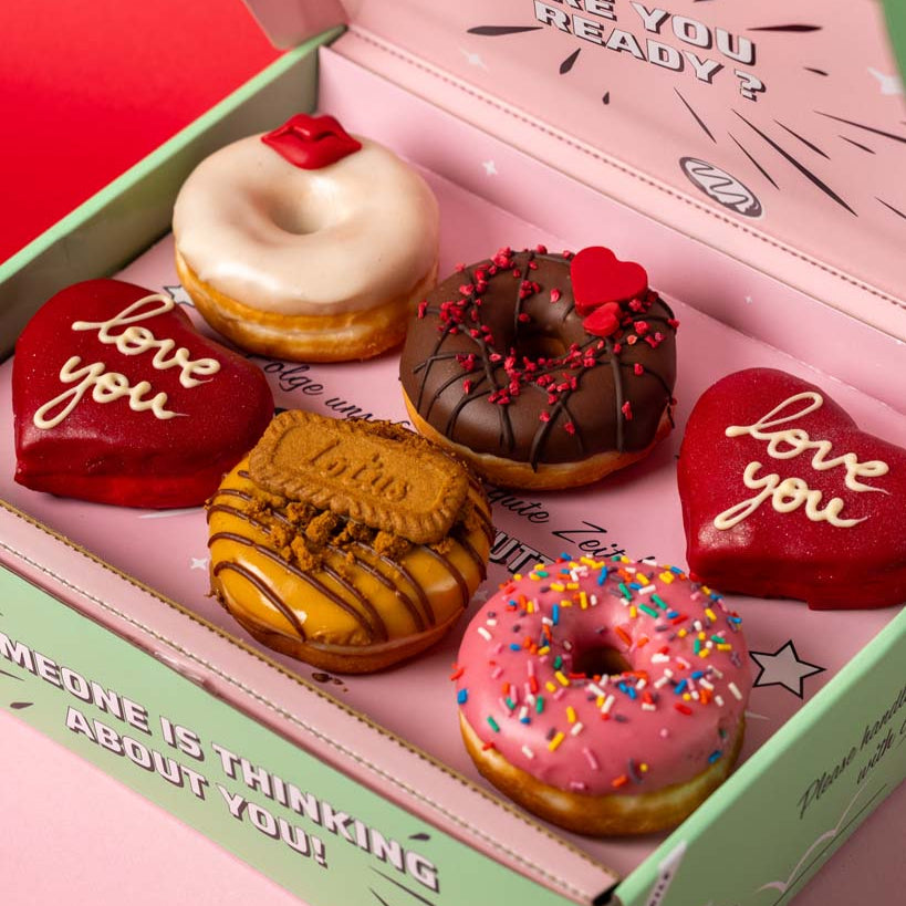 "Vegan Valentine's" donut gift box (VG)