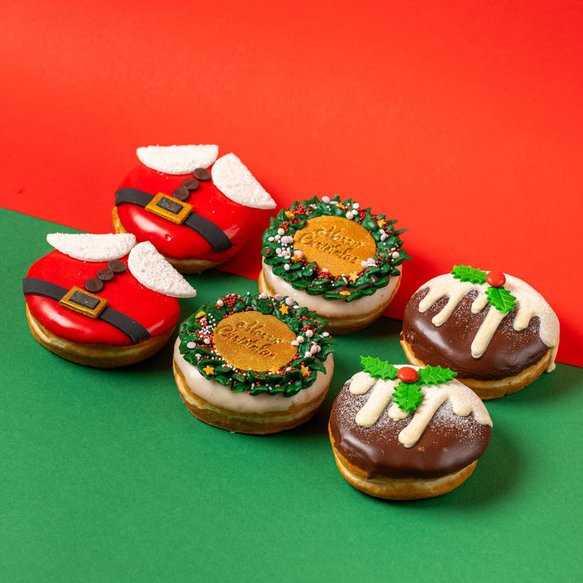 "Santa's Favourites" Donut Geschenkbox
