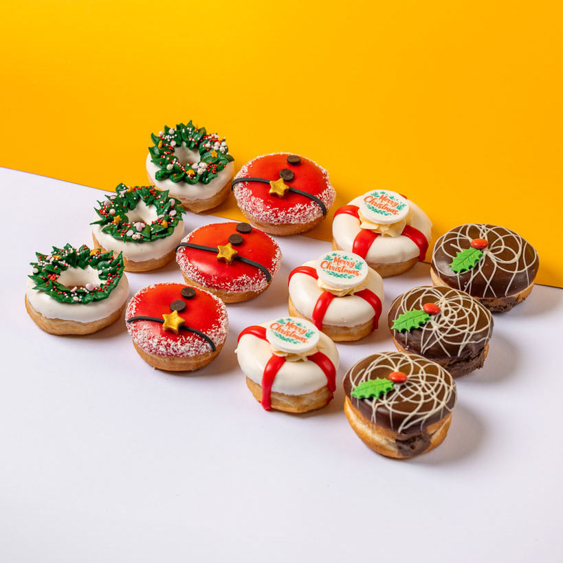 Christmas Partybox - 24 mini doughnuts