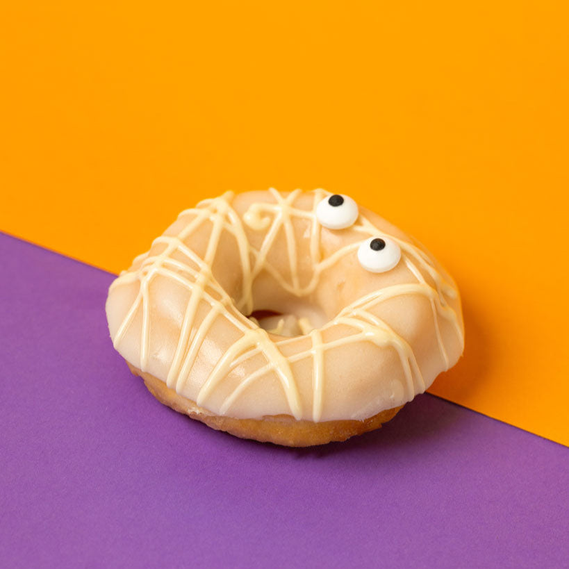 "Corporate Halloween" vegan mini doughnut gift box