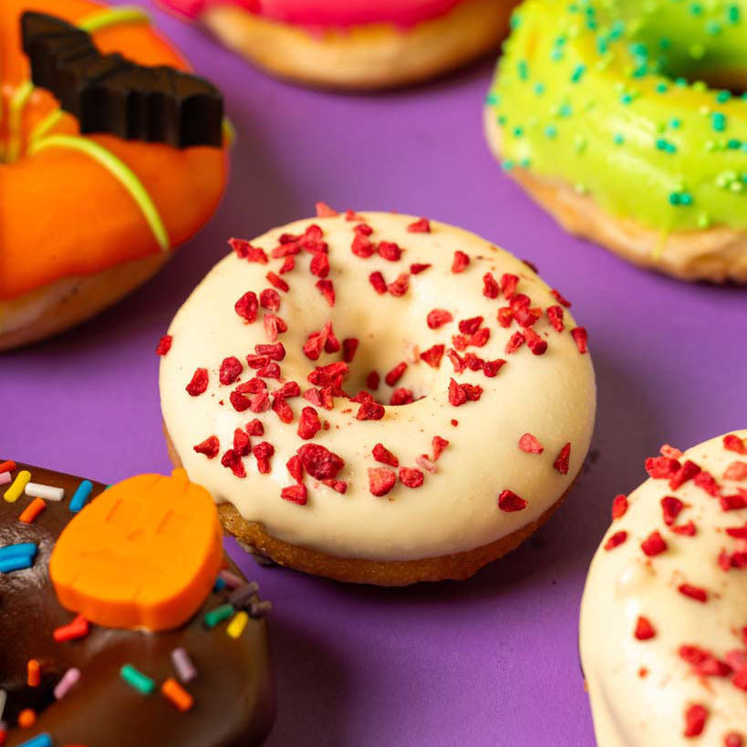 Boîte cadeau mini donut d'Halloween (VG)