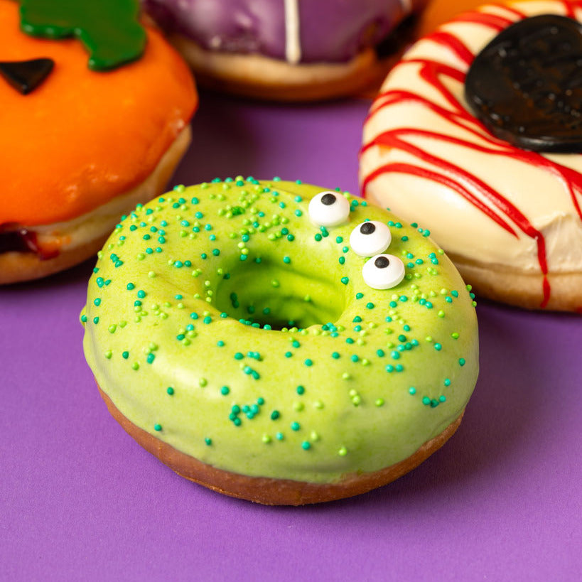 "Vegan Halloween" doughnut gift box