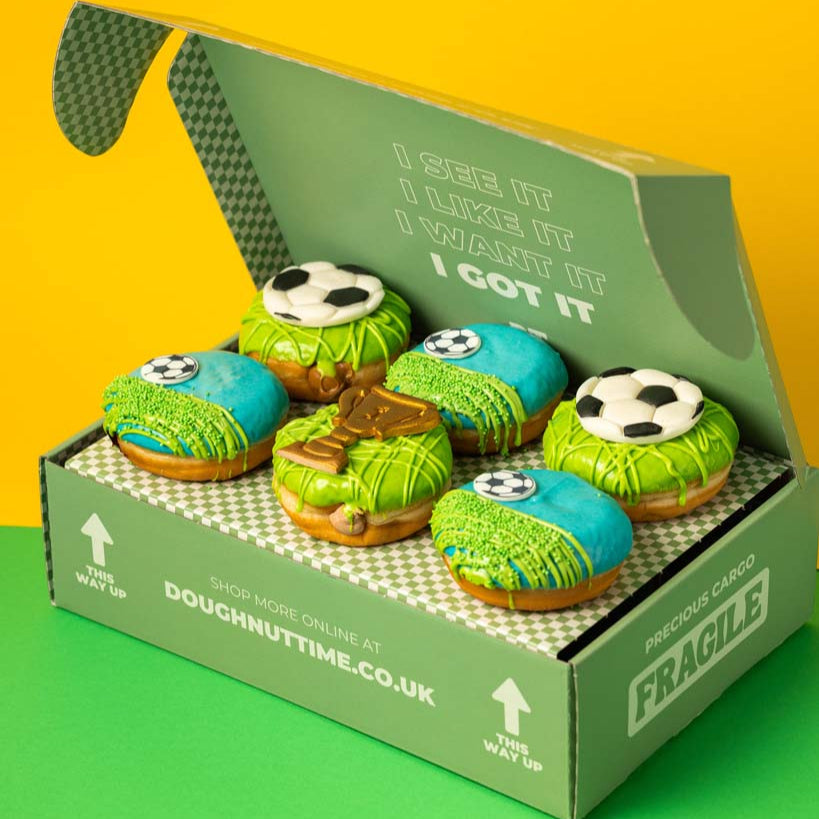 Confezione regalo di ciambelle di calcio (vegan)