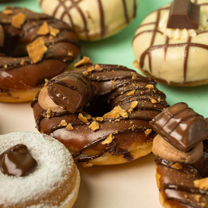 "Confezione regalo di mini ciambelle "Kinder Time