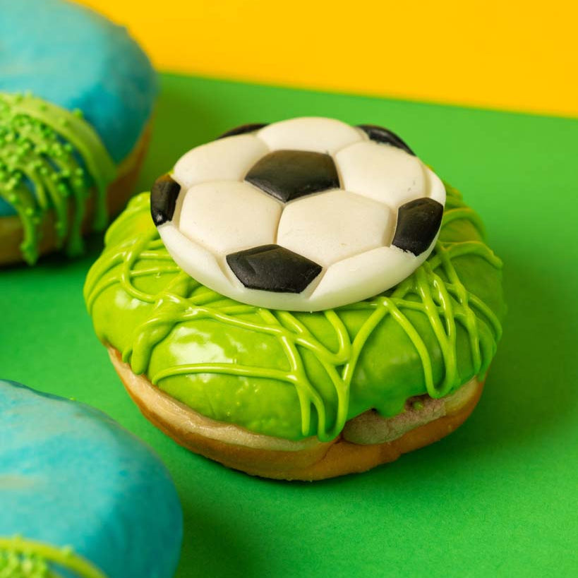 Confezione regalo di ciambelle di calcio (vegan)