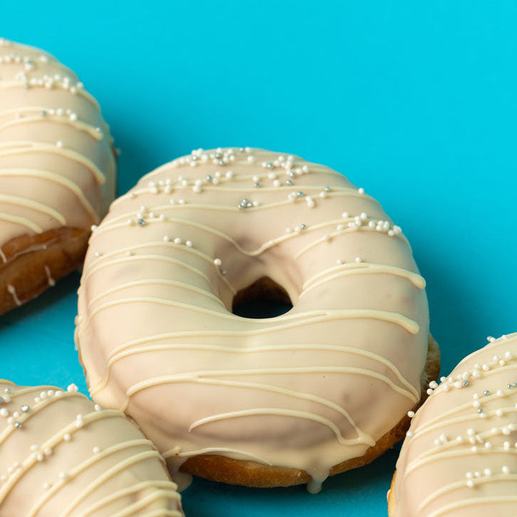 Hochzeit Donut Geschenkbox mit persönlichem Foto