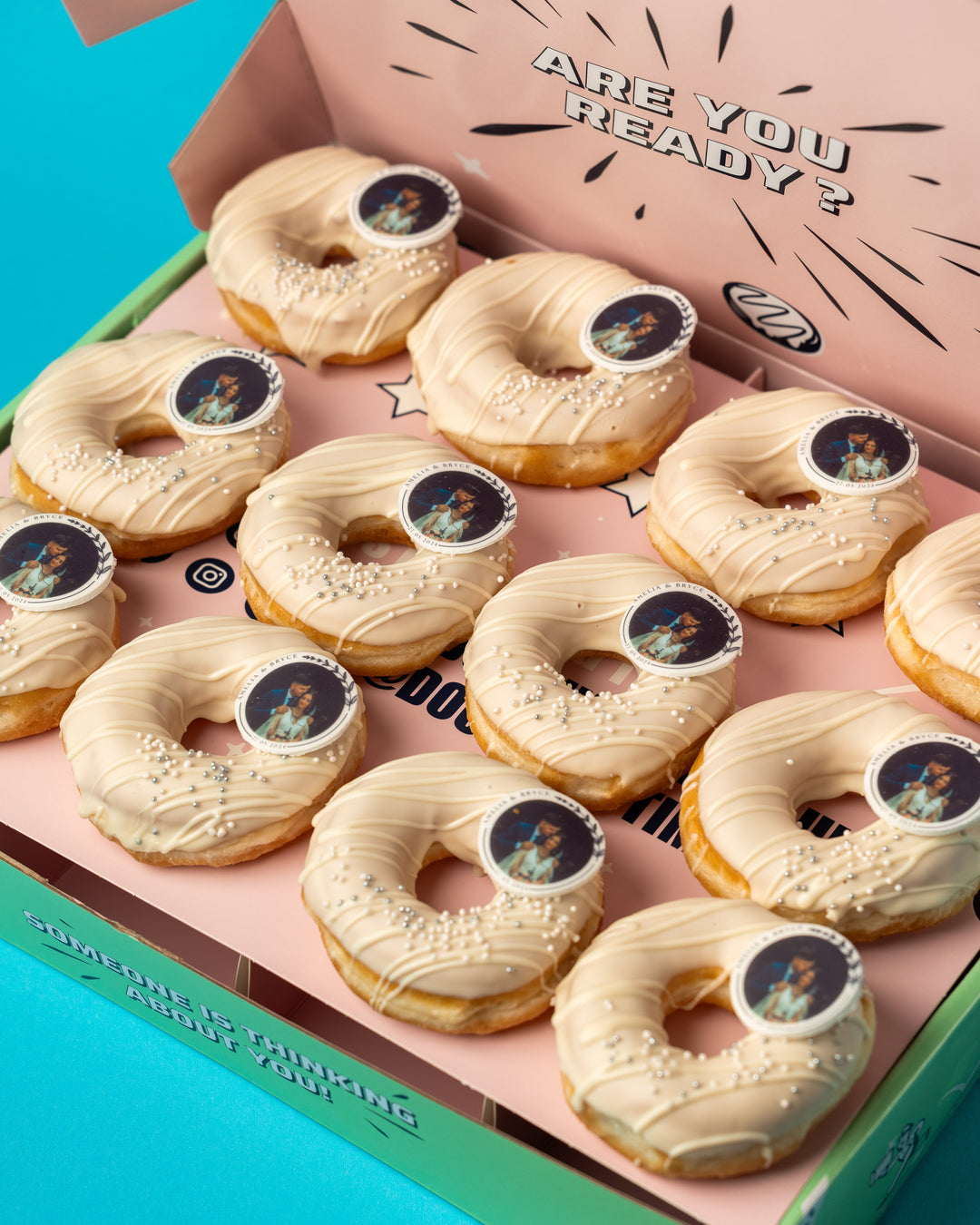 Wedding Eventbox – 60 mini doughnuts (VG)