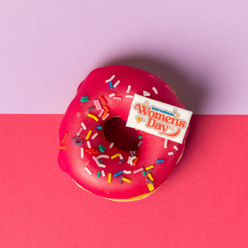 Corporate "Women's Day Special" mini doughnut gift box