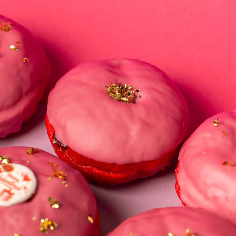 “Velvet Valentine” coffret cadeau donuts (VG)