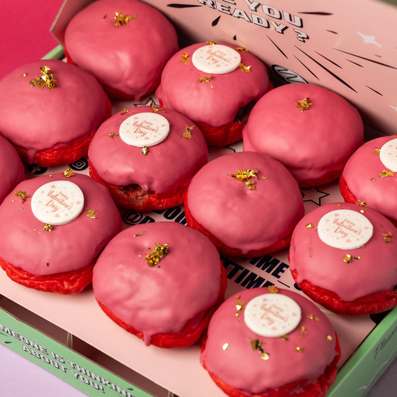 “Velvet Valentine” mni doughnut gift box (VG)