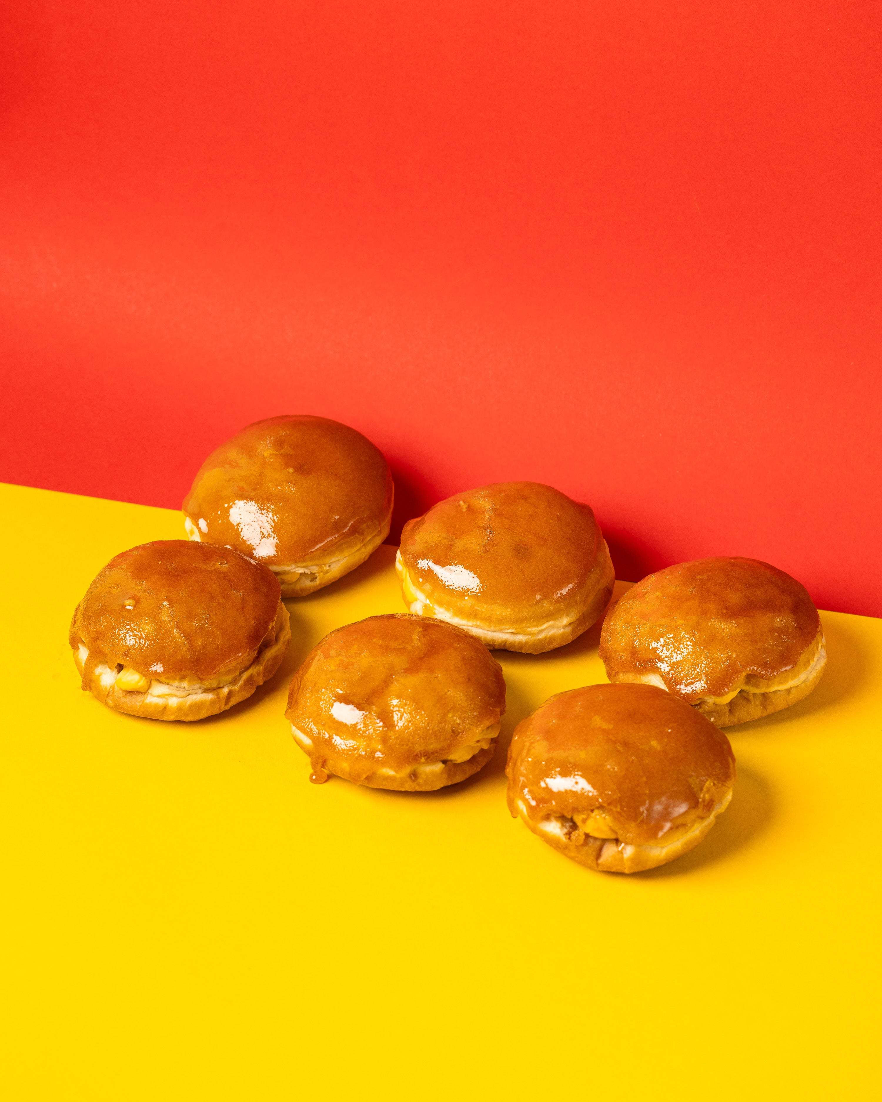 Boîte cadeau de beignets à la crème brûlée (VG)