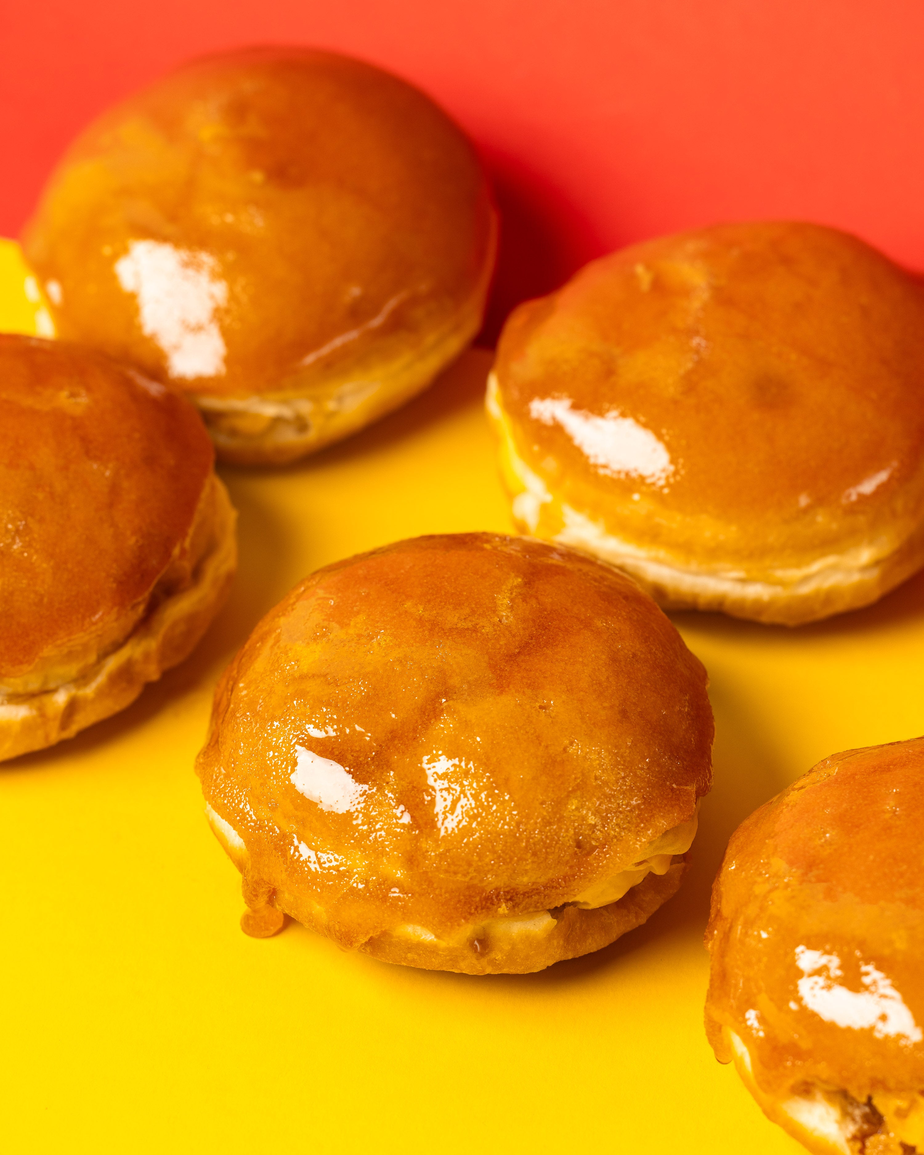 Boîte cadeau de beignets à la crème brûlée (VG)