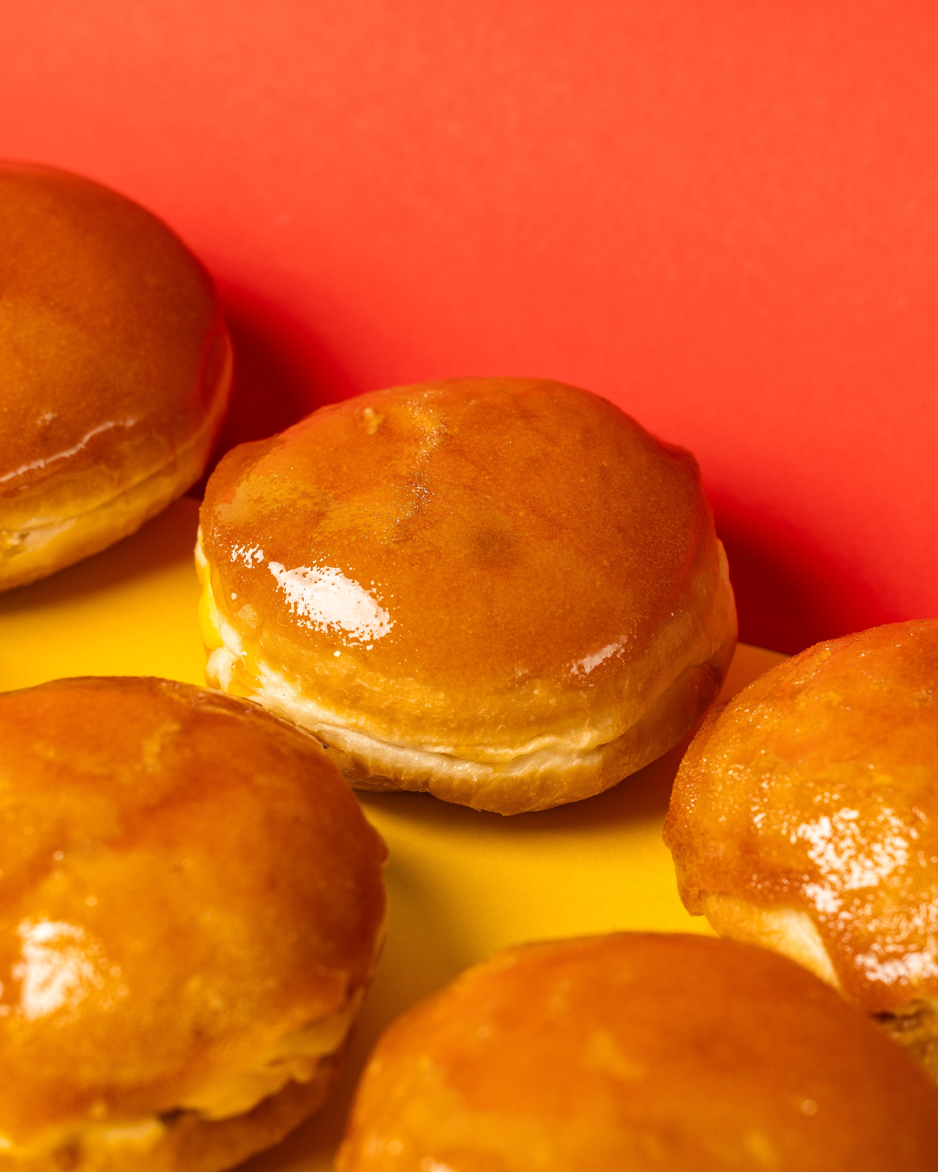 Boîte cadeau de beignets à la crème brûlée (VG)