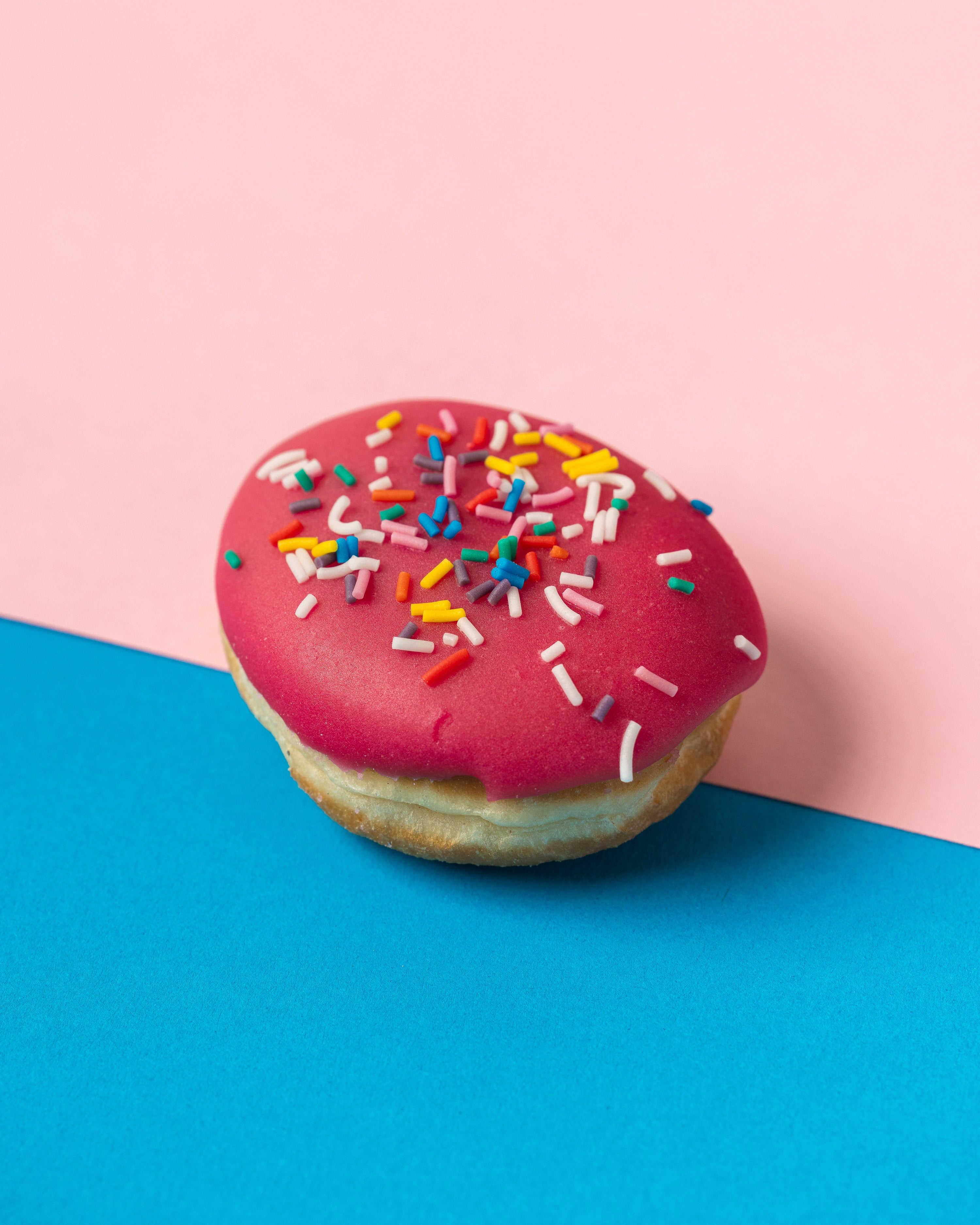 Confezione regalo di mini ciambelle Gender Reveal (vegan)