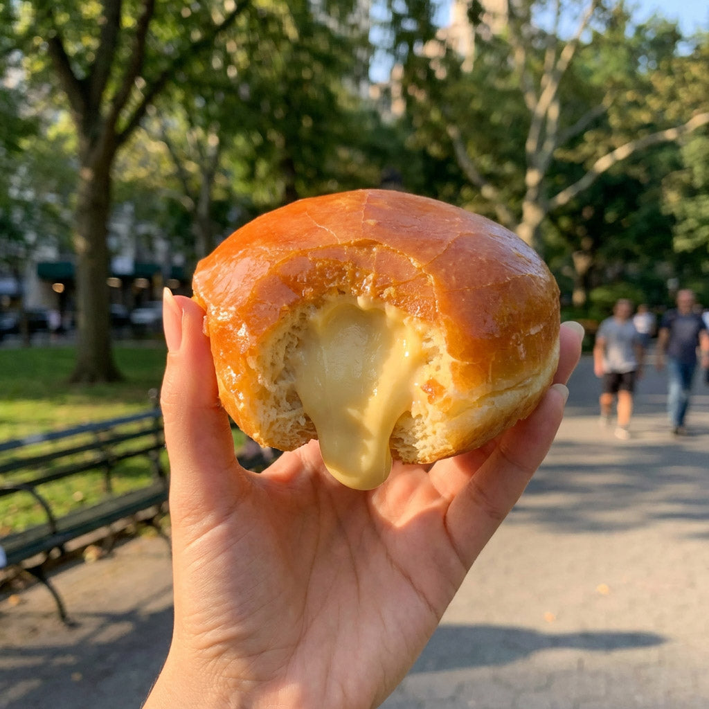 Crème Brûlée Donut Geschenkbox (VG)