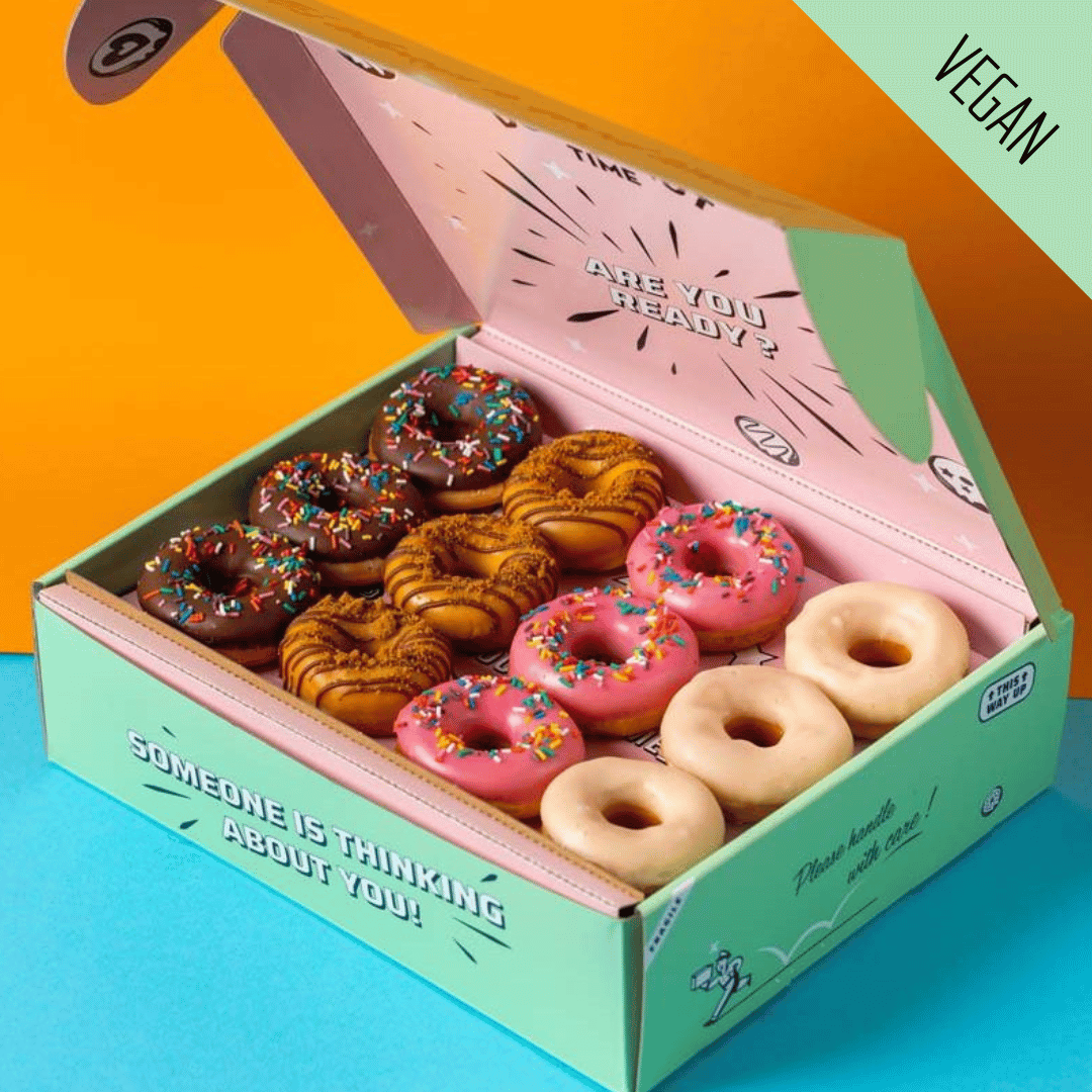 Confezione regalo di mini ciambelle "Classic Rings" (VG)
