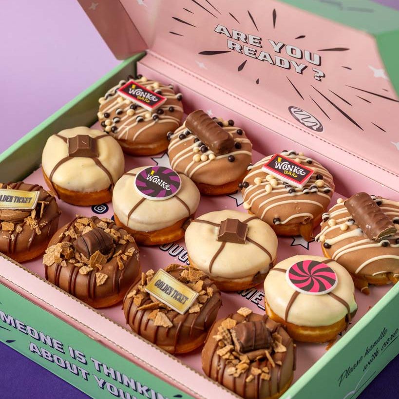 "Willy Wonka" Mini-Donut Geschenkbox