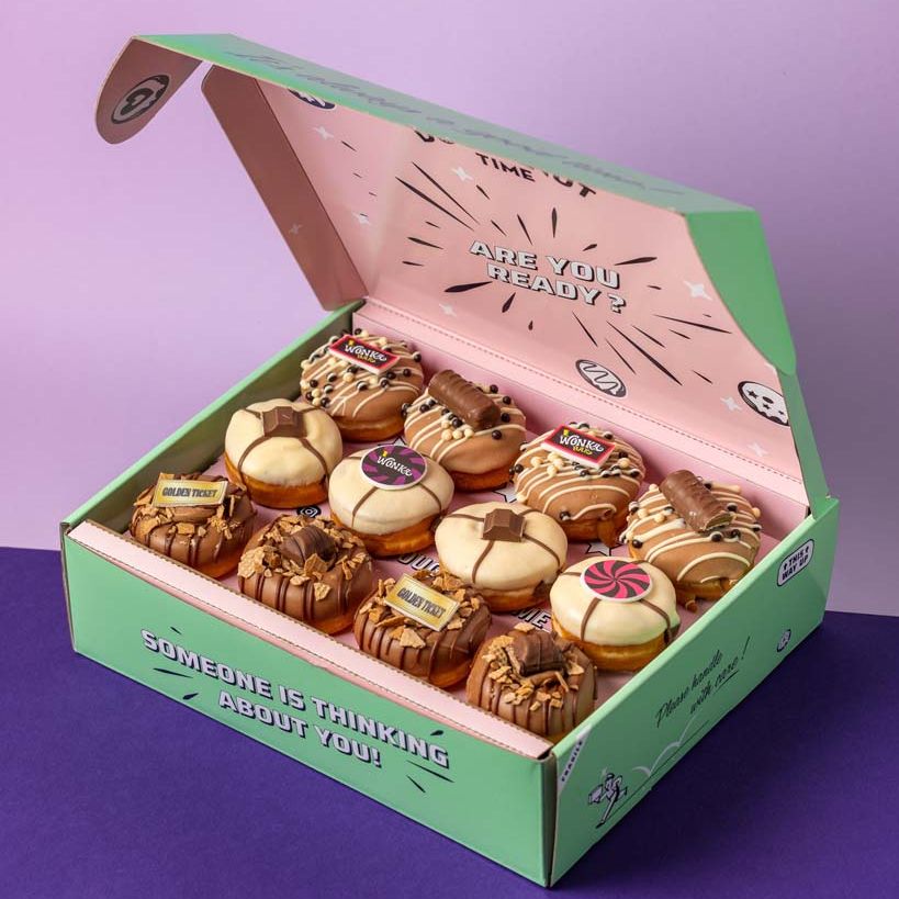 "Willy Wonka" Mini-Donut Geschenkbox