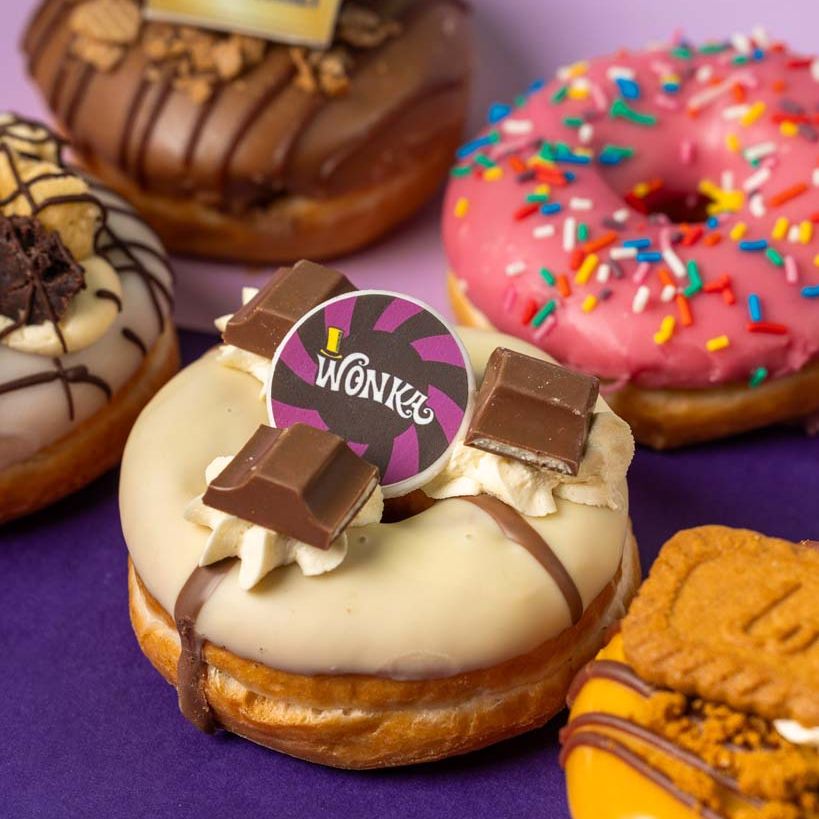 "Confezione regalo di ciambelle "I preferiti di Wonka