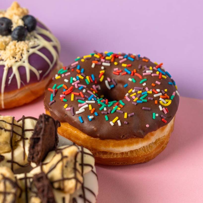 "Vegan Selection" doughnut gift box